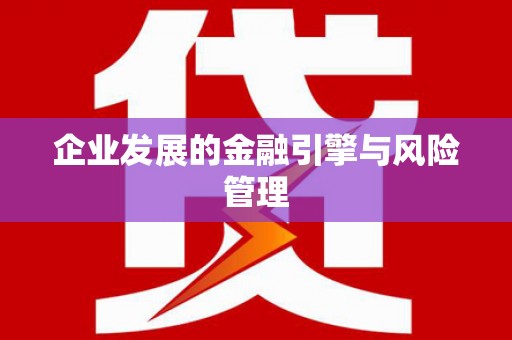 竹崎企业发展的金融引擎与风险管理