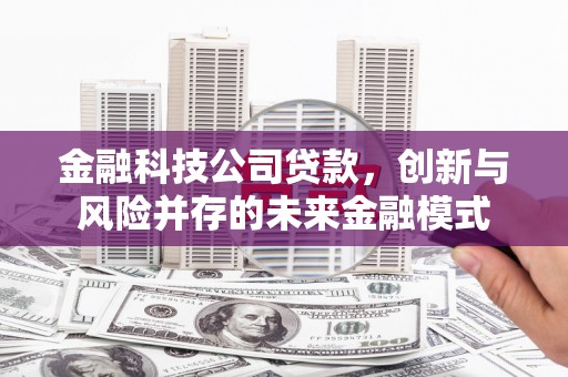 竹崎金融科技公司贷款，创新与风险并存的未来金融模式