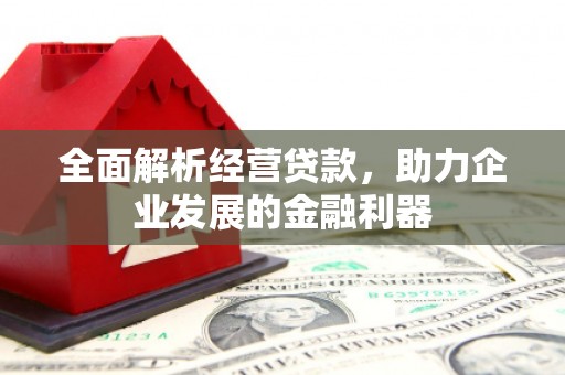 竹崎全面解析经营贷款，助力企业发展的金融利器