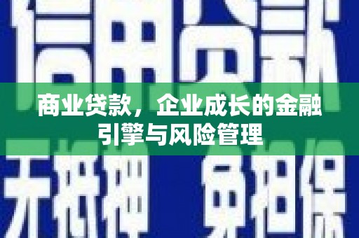 竹崎商业贷款，企业成长的金融引擎与风险管理