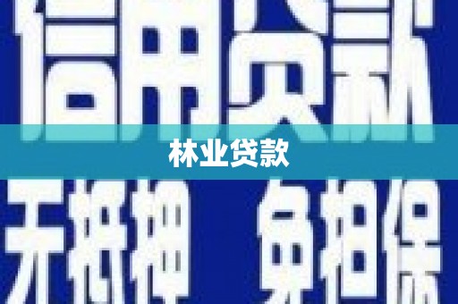 竹崎林业贷款
