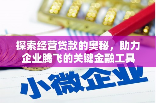 竹崎探索经营贷款的奥秘，助力企业腾飞的关键金融工具