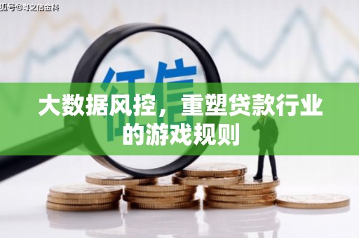 竹崎大数据风控，重塑贷款行业的游戏规则
