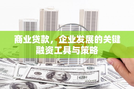竹崎商业贷款，企业发展的关键融资工具与策略