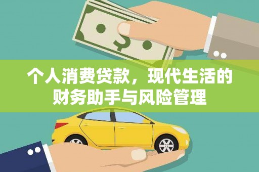 竹崎个人消费贷款，现代生活的财务助手与风险管理