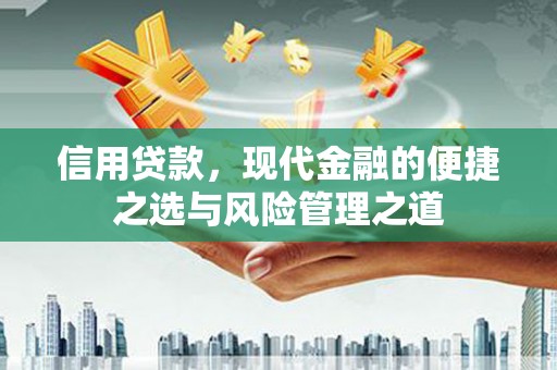 竹崎信用贷款，现代金融的便捷之选与风险管理之道