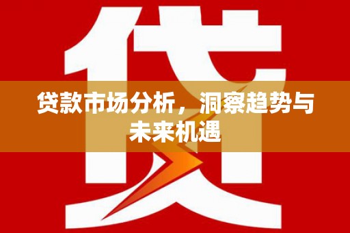 竹崎贷款市场分析，洞察趋势与未来机遇