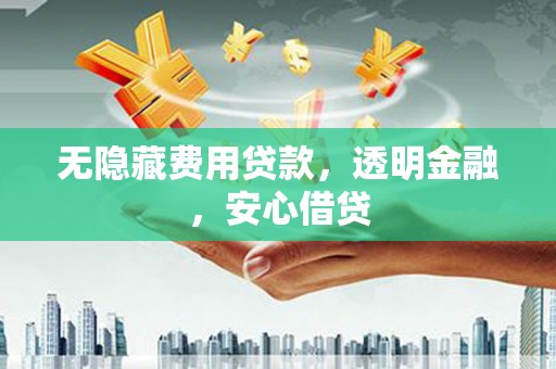 竹崎无隐藏费用贷款，透明金融，安心借贷