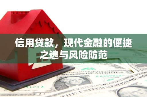 竹崎信用贷款，现代金融的便捷之选与风险防范