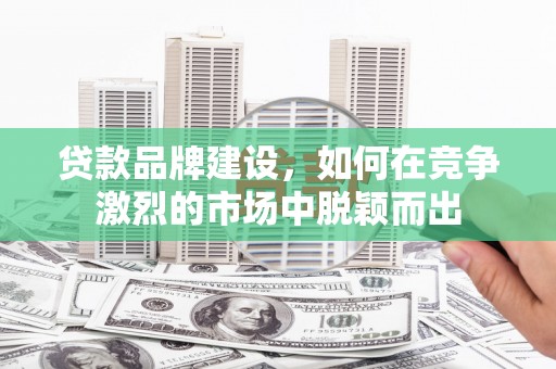 竹崎贷款品牌建设，如何在竞争激烈的市场中脱颖而出