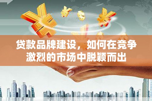 竹崎贷款品牌建设，如何在竞争激烈的市场中脱颖而出