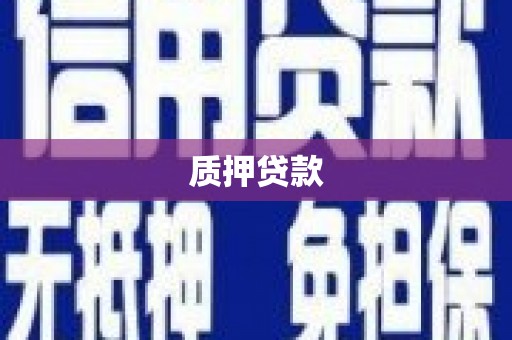 竹崎质押贷款