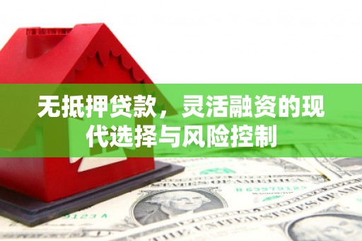 竹崎无抵押贷款，灵活融资的现代选择与风险控制