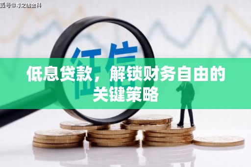 竹崎低息贷款，解锁财务自由的关键策略
