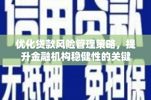 竹崎优化贷款风险管理策略，提升金融机构稳健性的关键