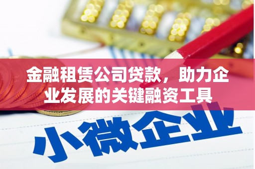 竹崎金融租赁公司贷款，助力企业发展的关键融资工具