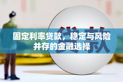 竹崎固定利率贷款，稳定与风险并存的金融选择