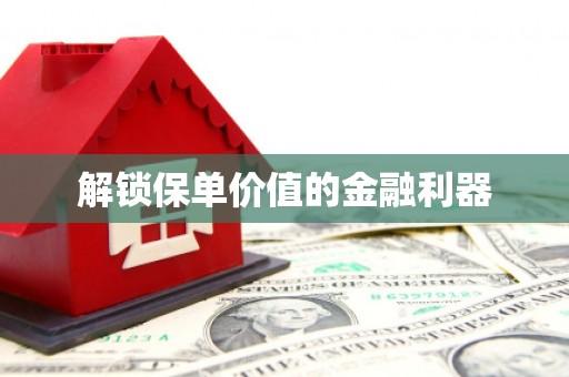 竹崎解锁保单价值的金融利器