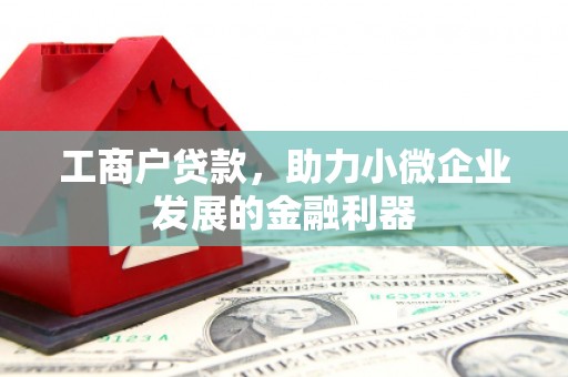 竹崎工商户贷款，助力小微企业发展的金融利器