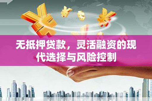 竹崎无抵押贷款，灵活融资的现代选择与风险控制