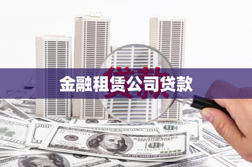 竹崎金融租赁公司贷款
