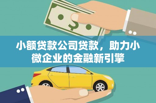 竹崎小额贷款公司贷款，助力小微企业的金融新引擎