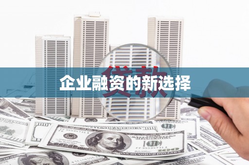 竹崎企业融资的新选择