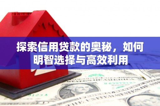 竹崎探索信用贷款的奥秘，如何明智选择与高效利用