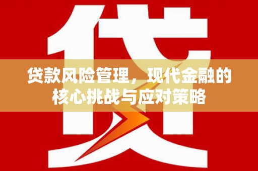 竹崎贷款风险管理，现代金融的核心挑战与应对策略