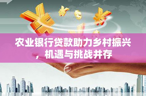 竹崎农业银行贷款助力乡村振兴，机遇与挑战并存