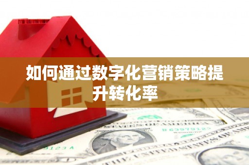 竹崎如何通过数字化营销策略提升转化率