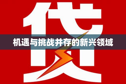 竹崎机遇与挑战并存的新兴领域