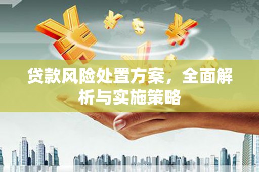 竹崎贷款风险处置方案，全面解析与实施策略
